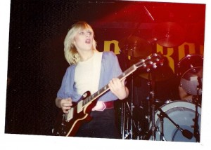 Gerry onstage at the Marquee in 1979
