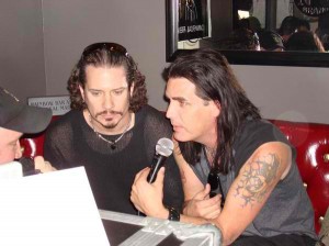 Steven and Jerry on the mic