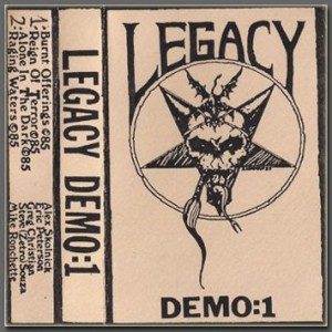Legacy demo # 1 cassette cover