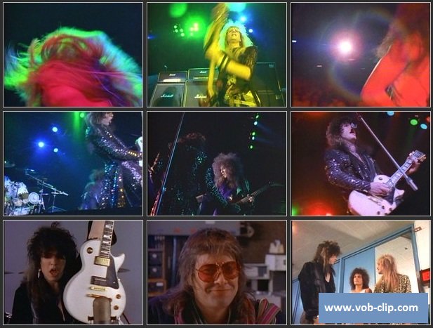 Tom and the Cinderella guys along with producer Andy Johns (R.I.P.) on the "Somebody Save Me" video clip 