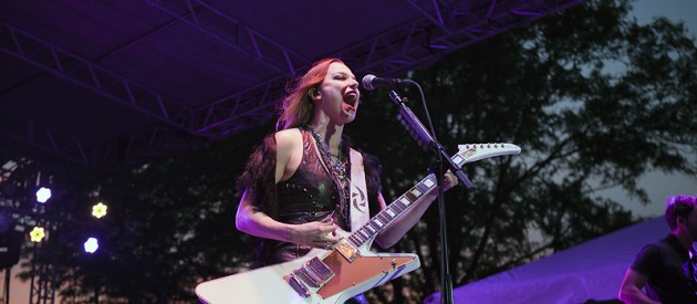 Halestorm- Stars and Stripes Festival – Freedom Hill- Sterling Heights, MI 6/30/13