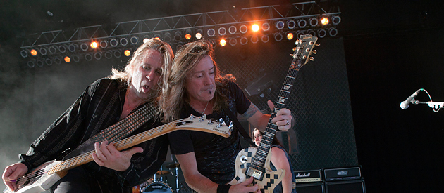 Slaughter – Freedom Hill Amphitheatre- Sterling Heights, MI – 8/23/13 (Photos)