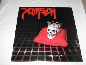 Rare white vinyl EP from Mark's early Las Vegas band Xcursion