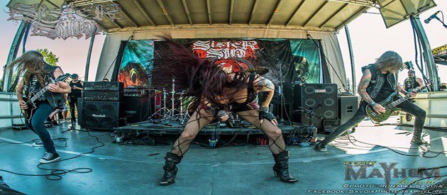 Jimmy Hiltula of Sister Sin Checks In From The Rockstar Energy Drink Mayhem Festival Tour