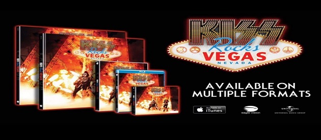 CD, DVD, Blu-Ray and LP Review – KISS ROCKS VEGAS – Eagle Rock Entertainment