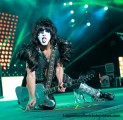 Paul Stanley has a delicious guitar pick for you, live at Alpine Valley, 2012 photo by Todd Reicher for LRI