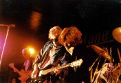 Jack onstage with Jon Bon Jovi in THE FEW