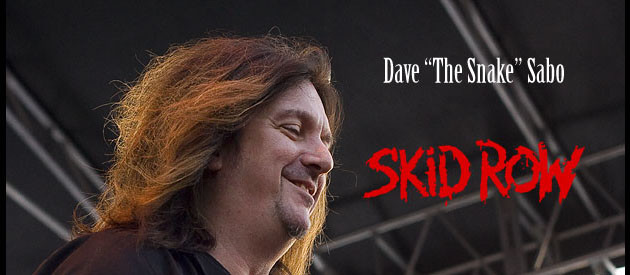 SKID ROW’s  Dave “The Snake” Sabo talks about his career, his band and growing up in music