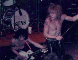 Tracii Guns and Axl Rose in L.A. Guns