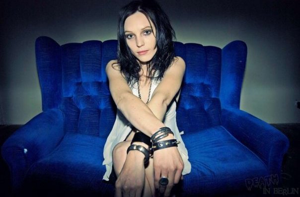 KJ in the big blue chair