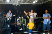 Kenny, with Steven Tyler, Joe C and Bob