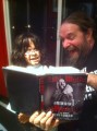 Zakk and Regan McNeil of the Exorcist reading "Bringing Metal To the Children"