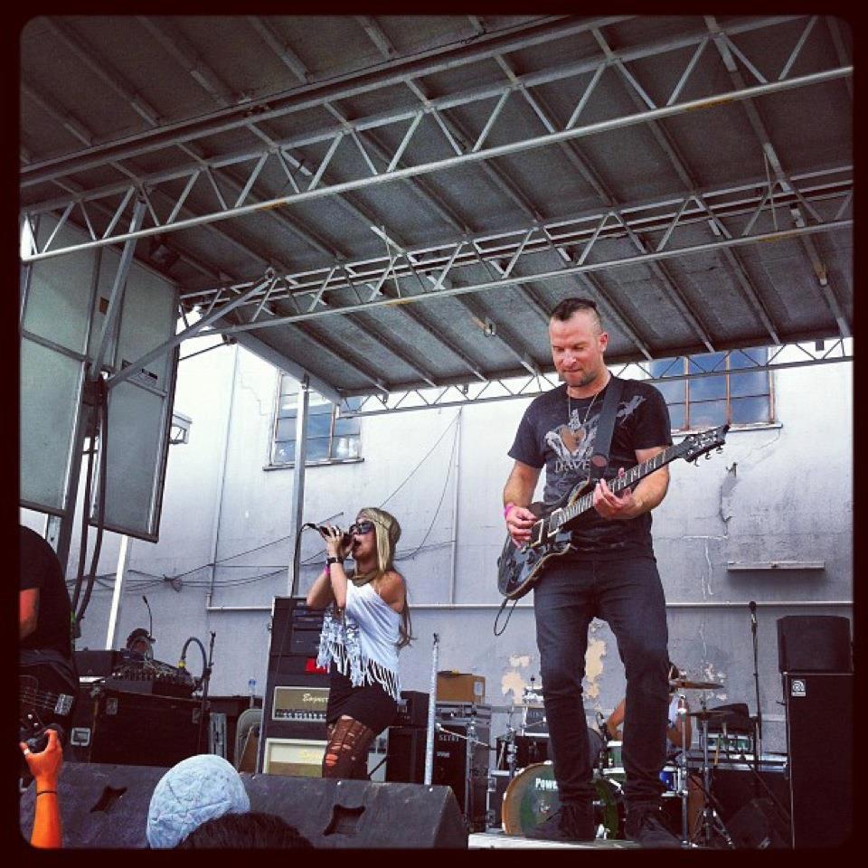 Tim and Jenny of Blameshift live at South by Southwest 2012