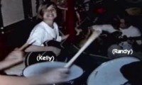 Kelly and Randy jamming as kids