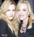 Marie Currie and the actress who portrayed her, Riley Keough photo by B. Porter