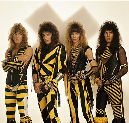 Stryper, all glammed up